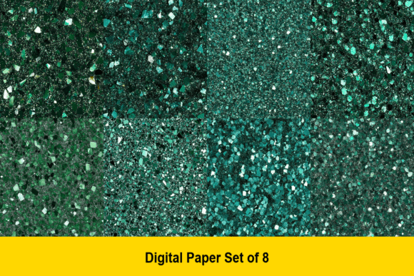 Emerald Glitter Sparkle: Add Instant Color and Texture to Your Creative Projects