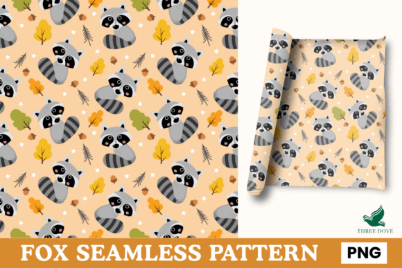 Fox Seamless Pattern - 15