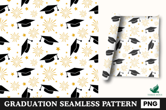 Graduation Seamless Pattern - 04