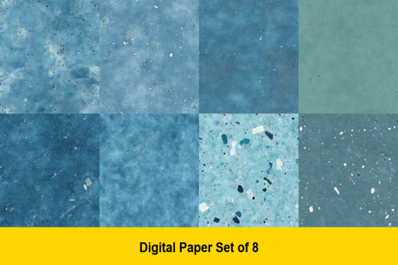 Ocean Blue Stone Papers