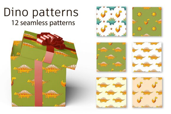 Orange Funny Kids Dinosaur Pattern: A Creative Resource for All
