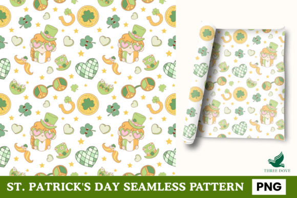 St. Patrick’s Day Seamless Pattern - 02: A Versatile Digital Tool for Creative Projects