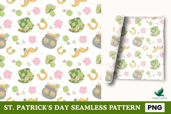 St. Patrick’s Day Seamless Pattern - 05: A Strategic Design Asset for Creative Professionals