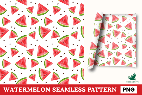 Watermelon Seamless Pattern: A Versatile Digital Design for Modern Creativity